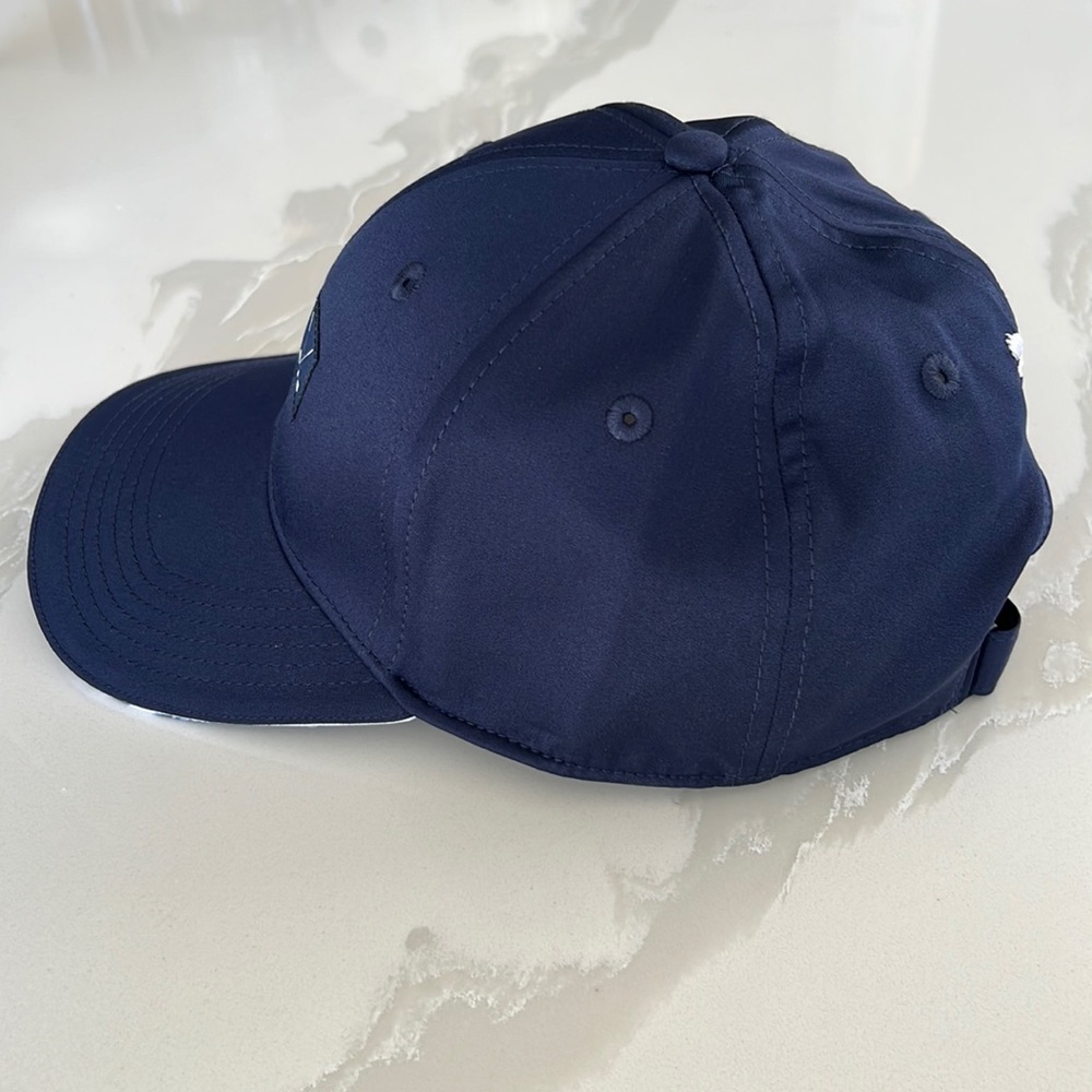 Puma x Golf Navy Blue and White Adjustable Baseball Hat - Picture 5 of 12